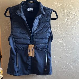 Asics Black Reflective Vest